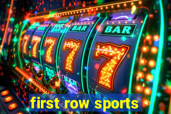 first row sports